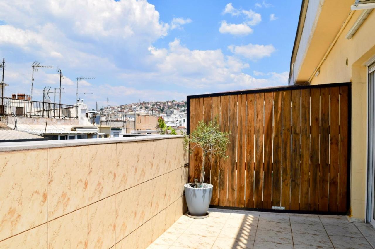 Horizon /Downtown Penthouse W/ Massive Terrace Appartement Thessaloniki Buitenkant foto